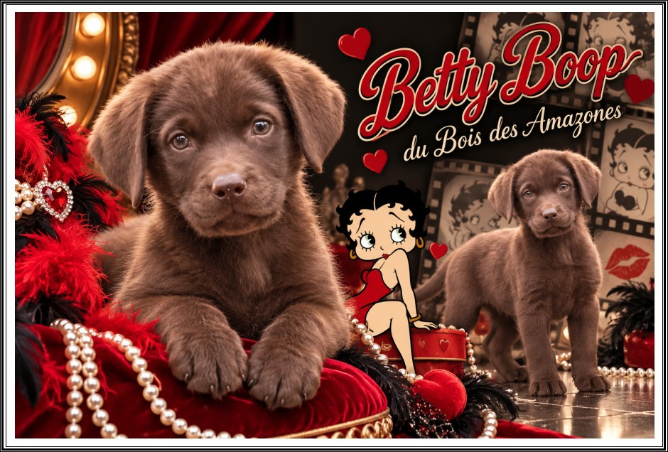 Betty Boop attend sa famille